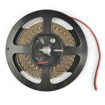 Светодиодная лента  ULS-M16-2835-180LED/m-10mm-IP20-DC12V-17W/m-5M-3000K PROFI катушка в герметичной упаковке