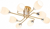 Потолочная люстра Hope 1132/8P Gold 