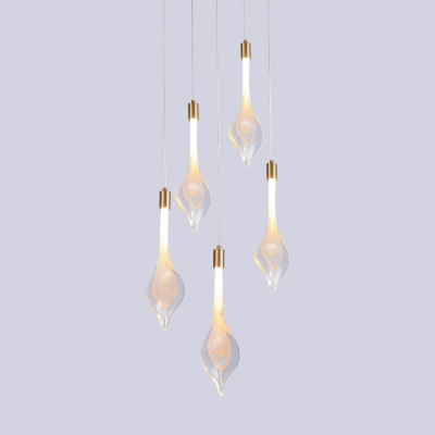 Подвесной светильник P98066 P98066-5 antique brass