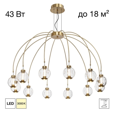 Подвесная люстра Noona CL251190