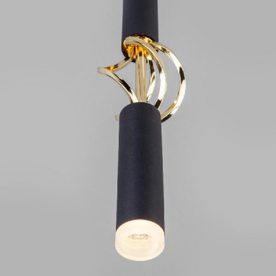 Подвесной светильник Lance 50191/1 LED черный/золото