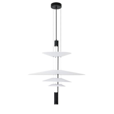 Подвесной светильник 9221P 9221P/4(L) black/white