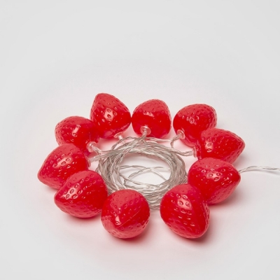 Гирлянда  ULD-S0400-010/STB/2AA RED IP20 STRAWBERRY