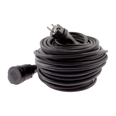 Розеточные блоки, удлинители  UPx-1e-3x1,5-40m-IP44(KG)