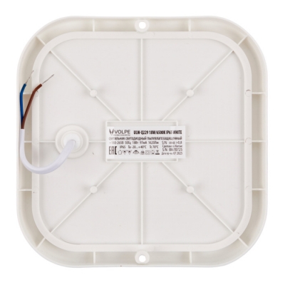 Настенно-потолочный светильник  ULW-Q229 18W/6500K IP65 WHITE