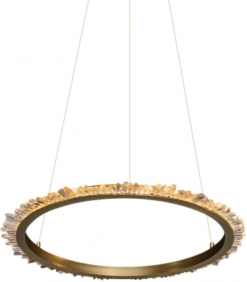 Подвесной светильник Quartz Halo MD20020154-1A satin gold