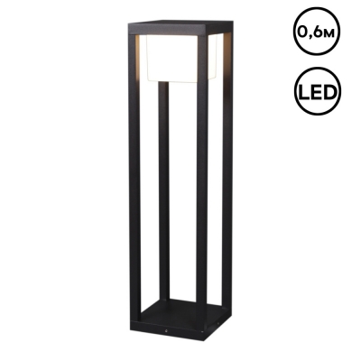 Наземный светильник  09978-0.7-001JH 0,6M LED12W BK