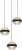 Подвесной светильник Indiana MD22030002-3A black/clear