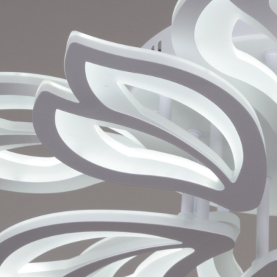 Потолочная люстра  00150-0.3-5+5 WH