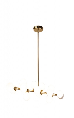 Потолочная люстра  AM486 GOLD L1000