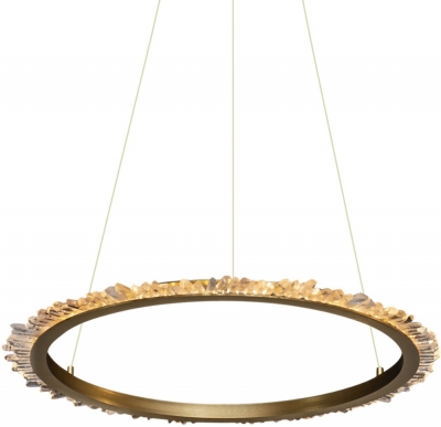 Подвесной светильник Quartz Halo MD20020154-1B satin gold