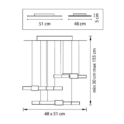 Подвесной светильник FAVO 750223