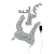 Световая фигура ULD-M3660-080/STA WHITE IP44 DEER-2 Световая фигура ULD-M3660-080/STA WHITE IP44 DEER-2