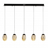 Подвесной светильник MD25090022 MD25090022-5B matt black/champagne 