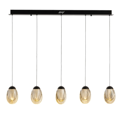 Подвесной светильник MD25090022 MD25090022-5B matt black/champagne
