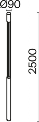 Наземный светильник Mill O427FL-L30GF3K