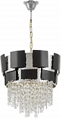 Подвесная люстра Kruvia LDP 7045-400 BK+CHR 