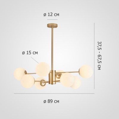 Потолочная люстра  Roundi01