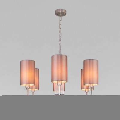 Подвесная люстра Soffio 60134/6 никель