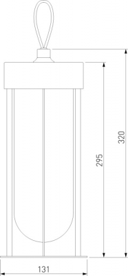 Кемпинговый фонарь Ritz 35183/S черный
