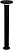 Наземный светильник  09974-0.7-001KT 0,6M LED12W BK 