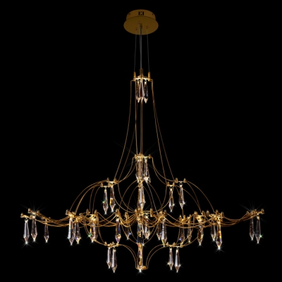 Подвесная люстра Mira 10588/800 Gold Asfour