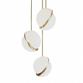 Подвесной светильник Crescent 9182P/3S brass 