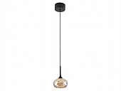 Подвесной светильник Zara 7241/S mat.black amber 