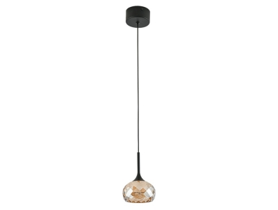 Подвесной светильник Zara 7241/S mat.black amber