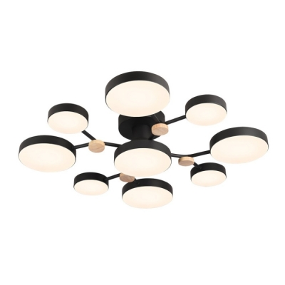 Потолочная люстра LED4U L3201-780 BK