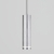 Подвесной светильник Topper DLR023 12W 4200K хром матовый