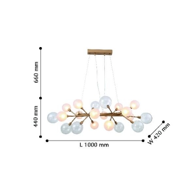 Подвесная люстра Babylon 2515-12P