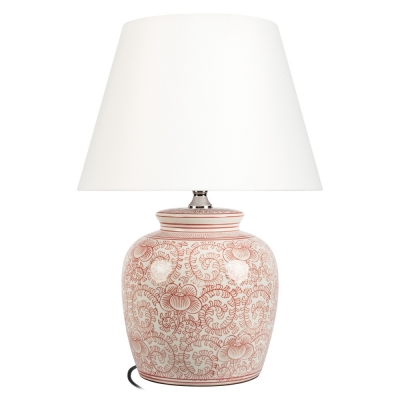 Интерьерная настольная лампа Orchid 10491T Red