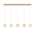 Подвесной светильник MD25030003 MD25030003-5B gold/clear