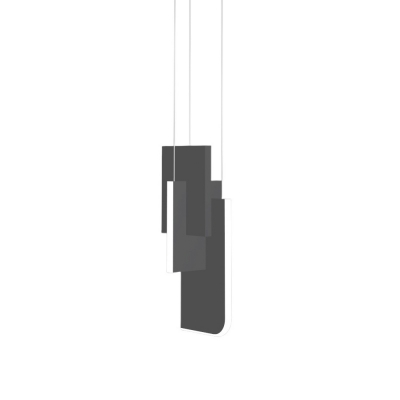 Подвесной светильник MD25083003 MD25083003-1BY silver grey