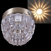 Точечный светильник  21162-9.5-001GB(with base) G9 GD 