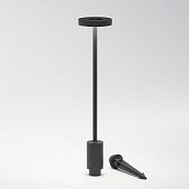 Грунтовый светильник Verano 35185/S черный 