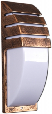 Настенный фонарь уличный  02304-0.2-001WL BKG