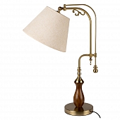 Интерьерная настольная лампа Elaine 10569T Dark wood 