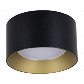 Точечный светильник  53060-9.5-001LD GX53 BK+GD 