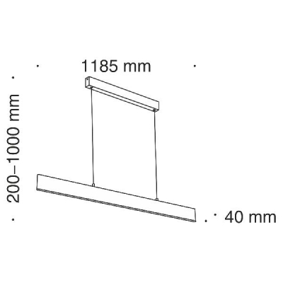Подвесной светильник Step P010PL-L30W4K