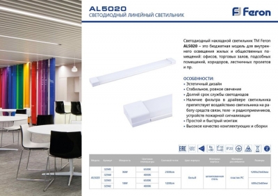 Настенно-потолочный светильник  32942