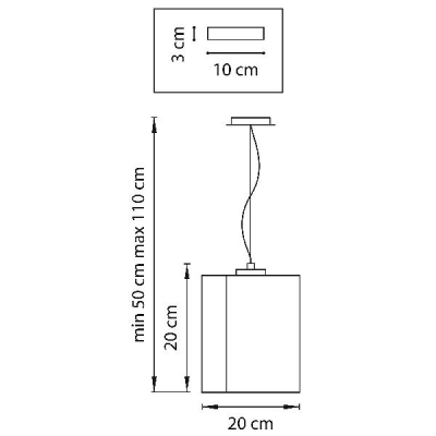 Подвесной светильник Nubi Legno 802115