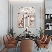 Подвесная люстра Surface FR2048PL-05CH1 