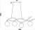 Подвесной светильник Rosella FR8014PL-04BS