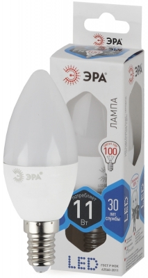 Лампочка светодиодная  LED B35-11W-840-E14