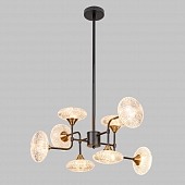 Потолочная люстра  MD.1232-8-P-BK+AGD 