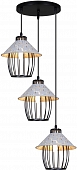 Подвесной светильник  02513-0.9-03 BK+WH 