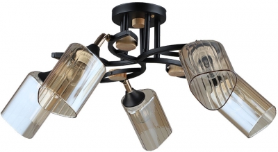 Потолочная люстра Glamore A5076PL-5BK