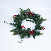 Световая фигура  ULD-T4040-020/SNA/3AA WARM WHITE IP20 WREATH 